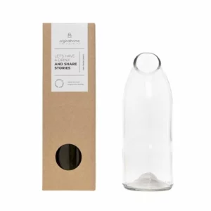 Carafe en verre recyclée Original home